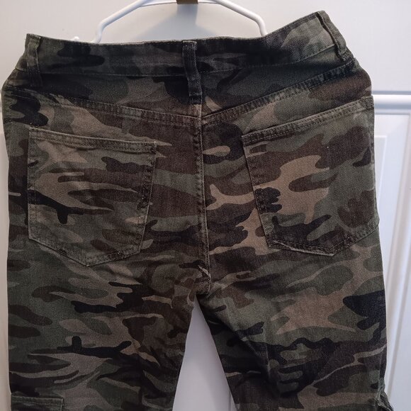 Shein EZwear Street Style Camouflage Multiple Pockets Casual - Picture 1 of 3